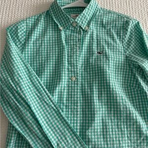Gingham button up